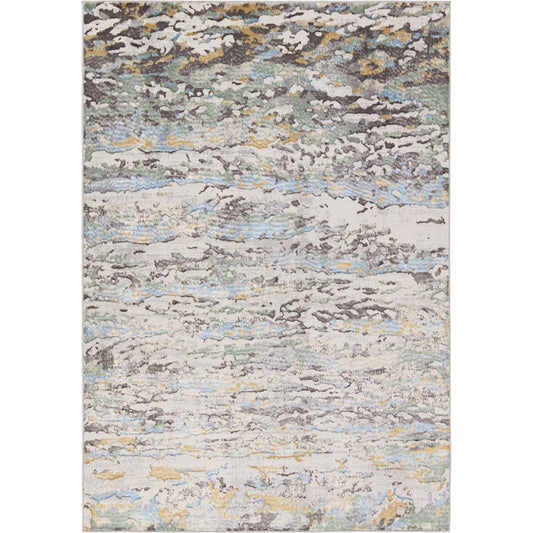 Melo MEL13 Rug by Jaipur Living in blue, gray. Made from 100% polyester in a unique style.
