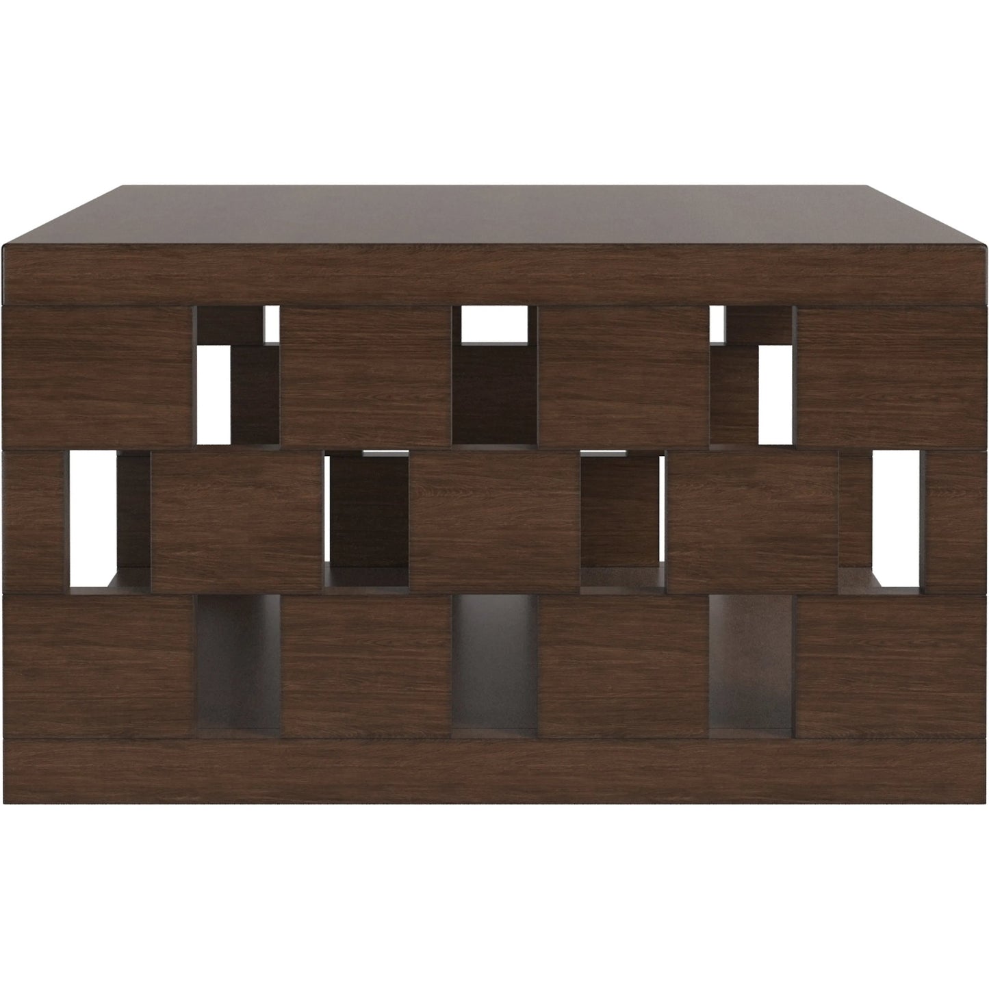 002 SI-2514215 | Additional Silo | Verge Rectangular Cocktail Table by A.R.T. Furniture in handcrated walnut. Made from poplar, parawood solids, walnut veneer in a traditional style.