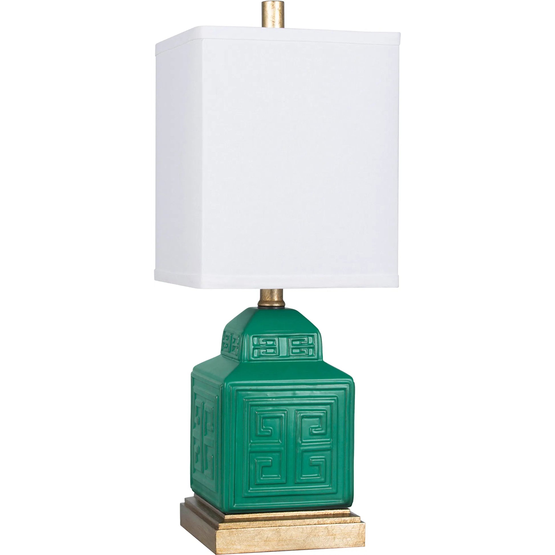Menderes Table Lamp by Couture Lamps. Made from ceramic in a modern style.
