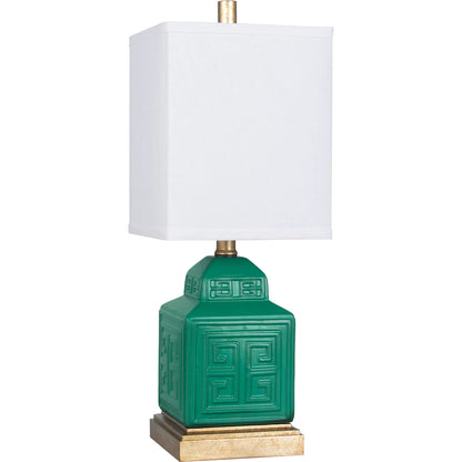 Menderes Table Lamp by Couture Lamps. Made from ceramic in a modern style.