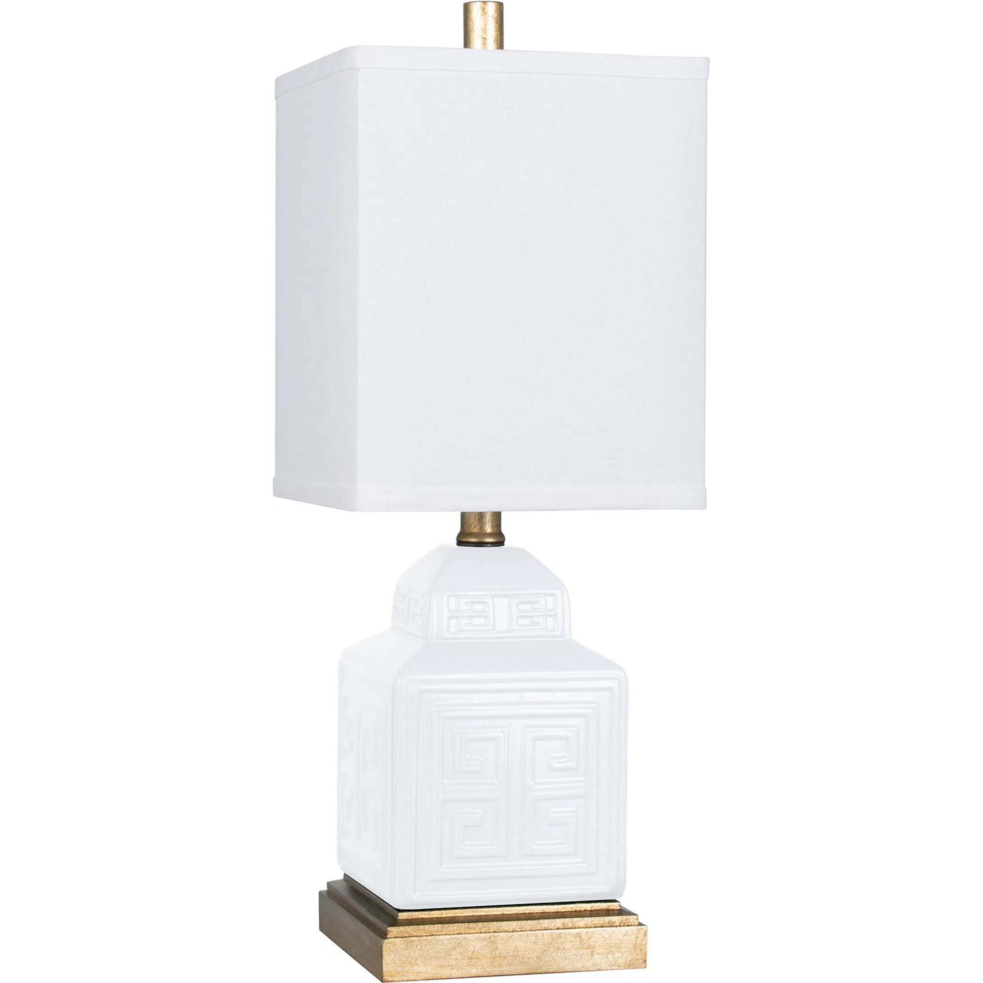 Menderes Table Lamp by Couture Lamps. Made from ceramic in a modern style.
