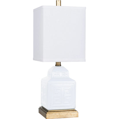 Menderes Table Lamp by Couture Lamps. Made from ceramic in a modern style.
