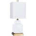 Menderes Table Lamp by Couture Lamps. Made from ceramic in a modern style.