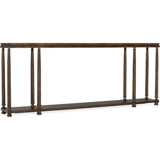 Vera Cruz Console Table by Hooker Furniture. Made from oak veneers in a traditional style.