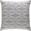 Light Gray, Medium Gray / Down Feather / 18" x 18"