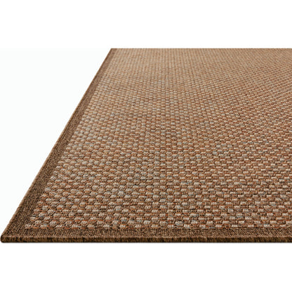 Merrick MER-02 Rug by Loloi II in natural, sunrise. Made from 100% polypropylene in a unique style.