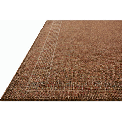 Merrick MER-07 Rug by Loloi II in cinnamon, multi. Made from 100% polypropylene in a unique style.
