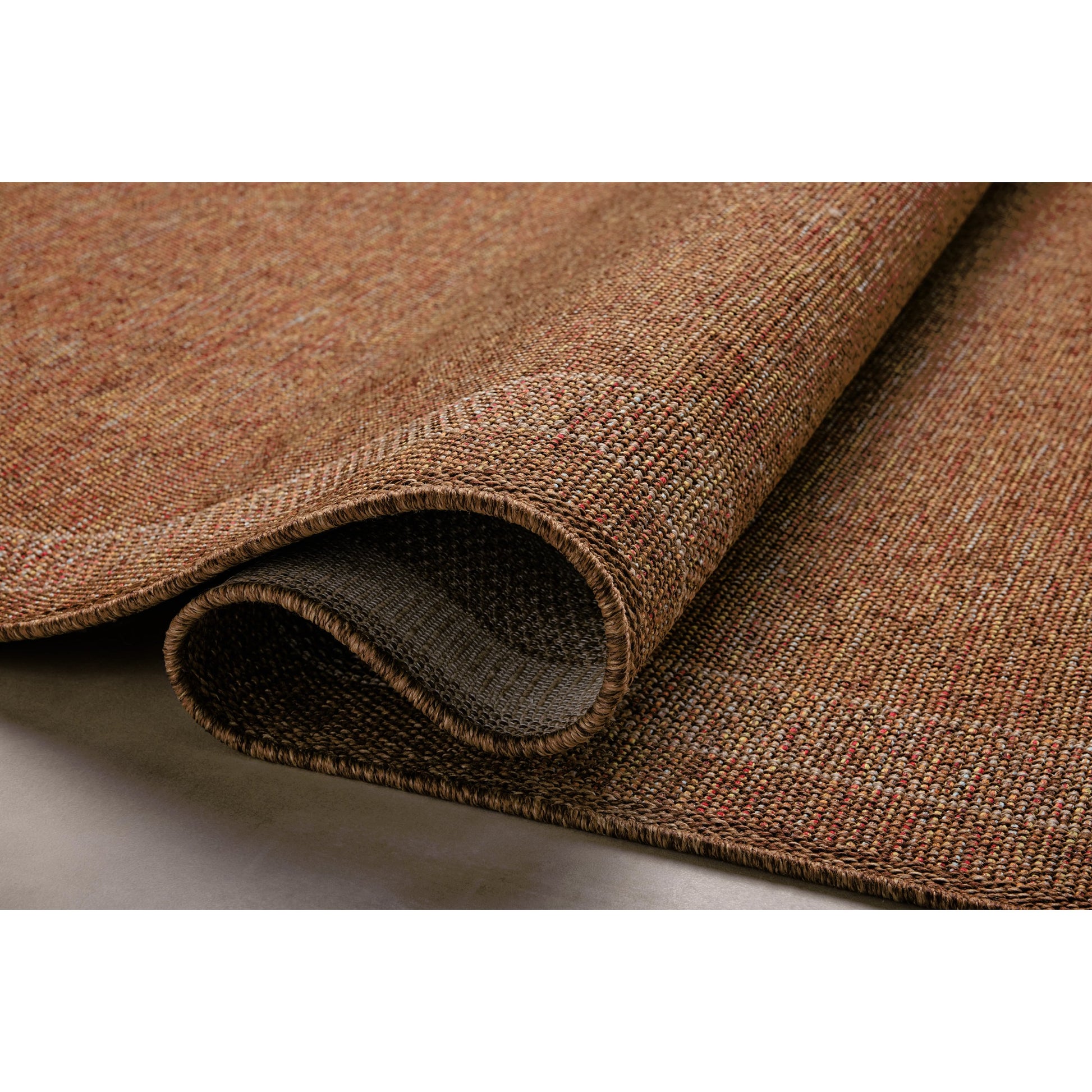Merrick MER-07 Rug by Loloi II in cinnamon, multi. Made from 100% polypropylene in a unique style.