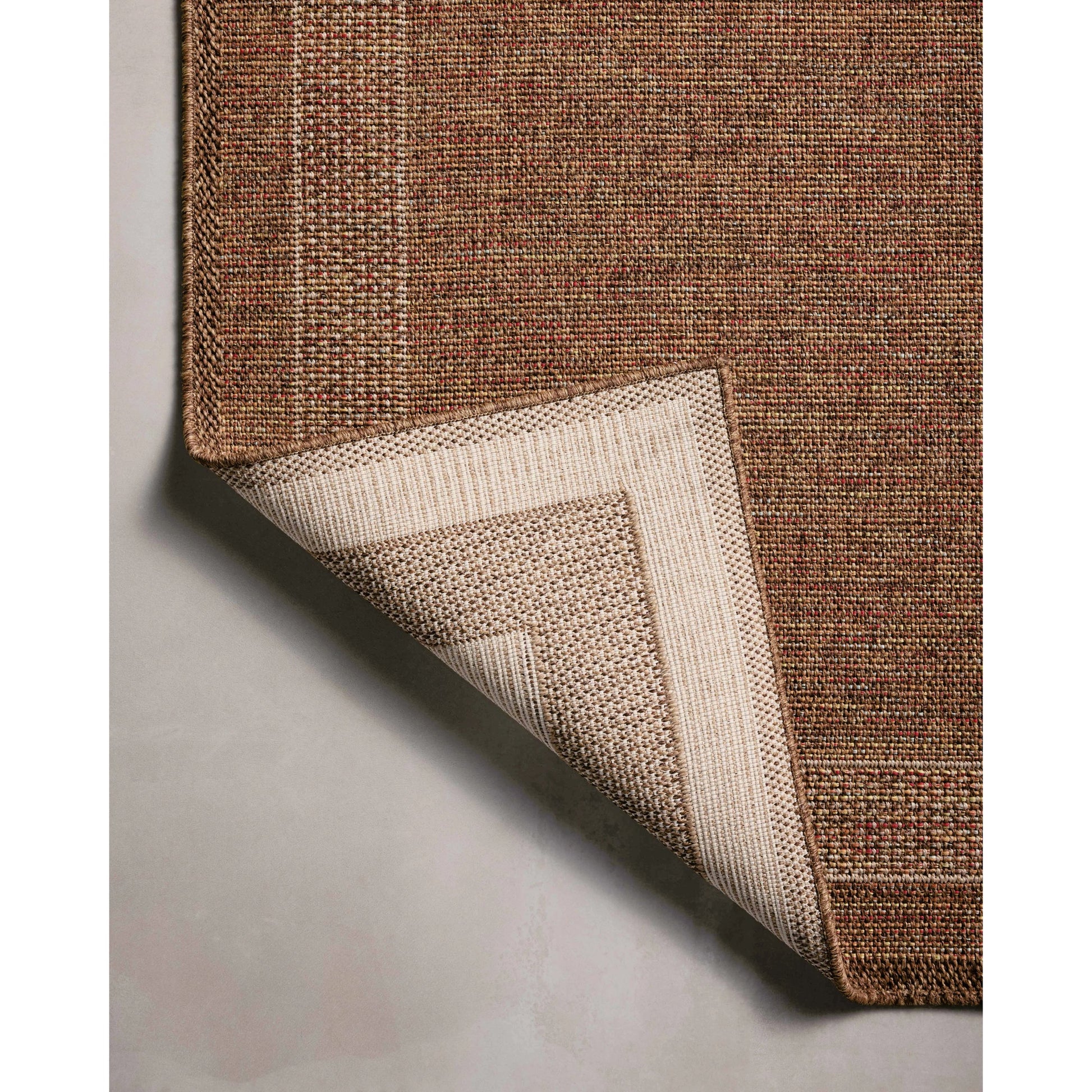 Merrick MER-07 Rug by Loloi II in cinnamon, multi. Made from 100% polypropylene in a unique style.