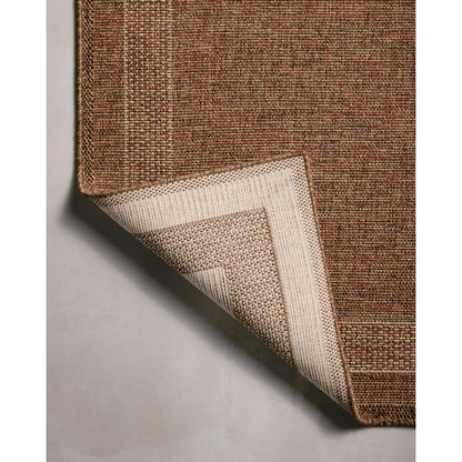 Merrick MER-07 Rug by Loloi II in cinnamon, multi. Made from 100% polypropylene in a unique style.