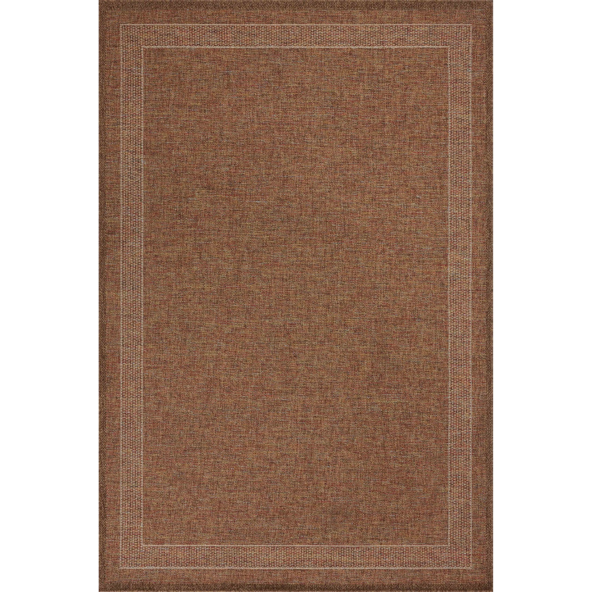 Merrick MER-07 Rug by Loloi II in cinnamon, multi. Made from 100% polypropylene in a unique style.