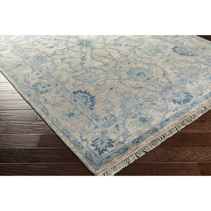 Maeva Rug - 15530 by Surya in light olive, black, olive, cream. Made from 60% wool, 40% viscose in a unique style.