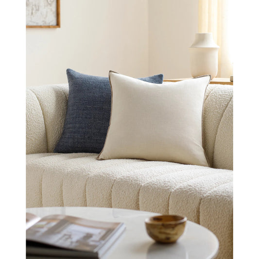 Merrow Pillow - 530488 by Livabliss. Made from front: 100% cotton, back: 100% cotton in a modern style.