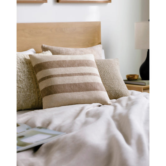 Mobley Accent Pillow - 533874 by Surya. Made from cotton, linen, viscose in a modern style.