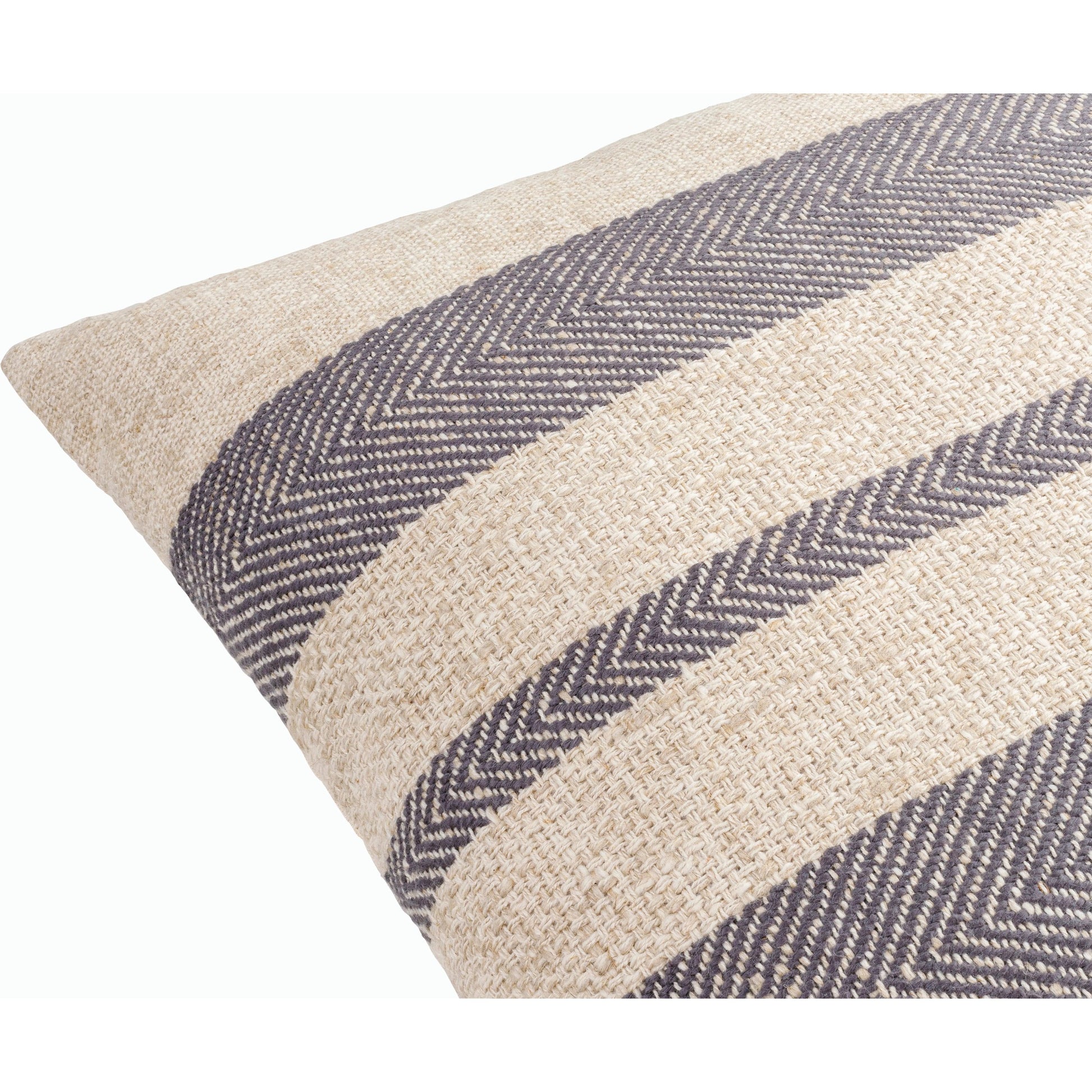 Mobley Accent Pillow - 533874 by Surya. Made from cotton, linen, viscose in a modern style.