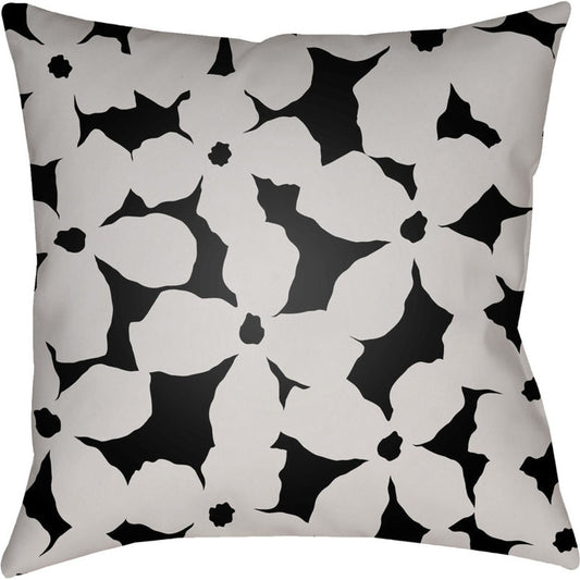 Moody Floral Pillow - 5789 by Livabliss. Made from front: 100% polyester, back: 100% polyester in a modern style.