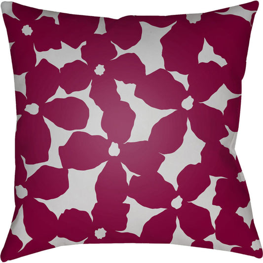 Moody Floral Pillow - 5789 by Livabliss. Made from front: 100% polyester, back: 100% polyester in a modern style.
