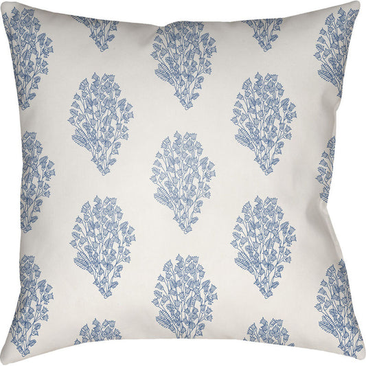 Moody Floral Pillow - 5789 by Livabliss. Made from front: 100% polyester, back: 100% polyester in a modern style.