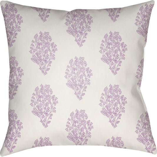 Moody Floral Pillow - 5789 by Livabliss. Made from front: 100% polyester, back: 100% polyester in a modern style.