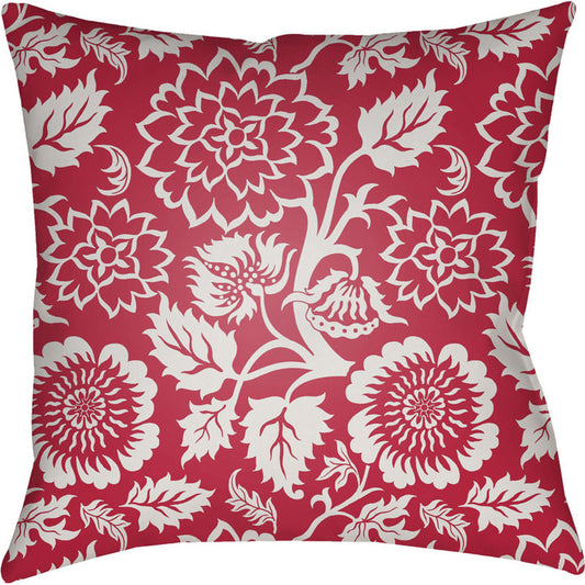 Moody Floral Pillow - 5789 by Livabliss. Made from front: 100% polyester, back: 100% polyester in a modern style.