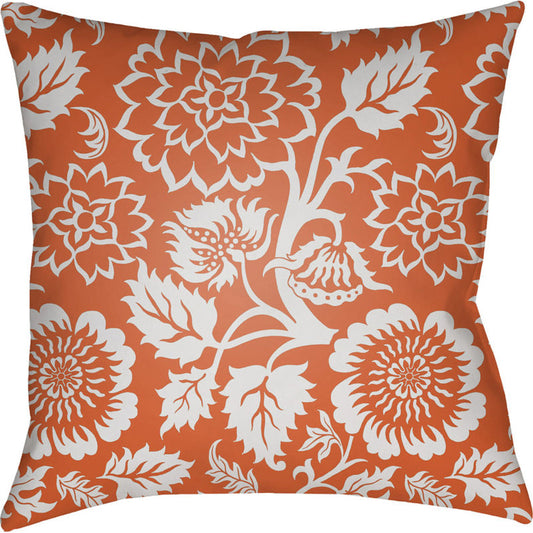 Moody Floral Pillow - 5789 by Livabliss. Made from front: 100% polyester, back: 100% polyester in a modern style.