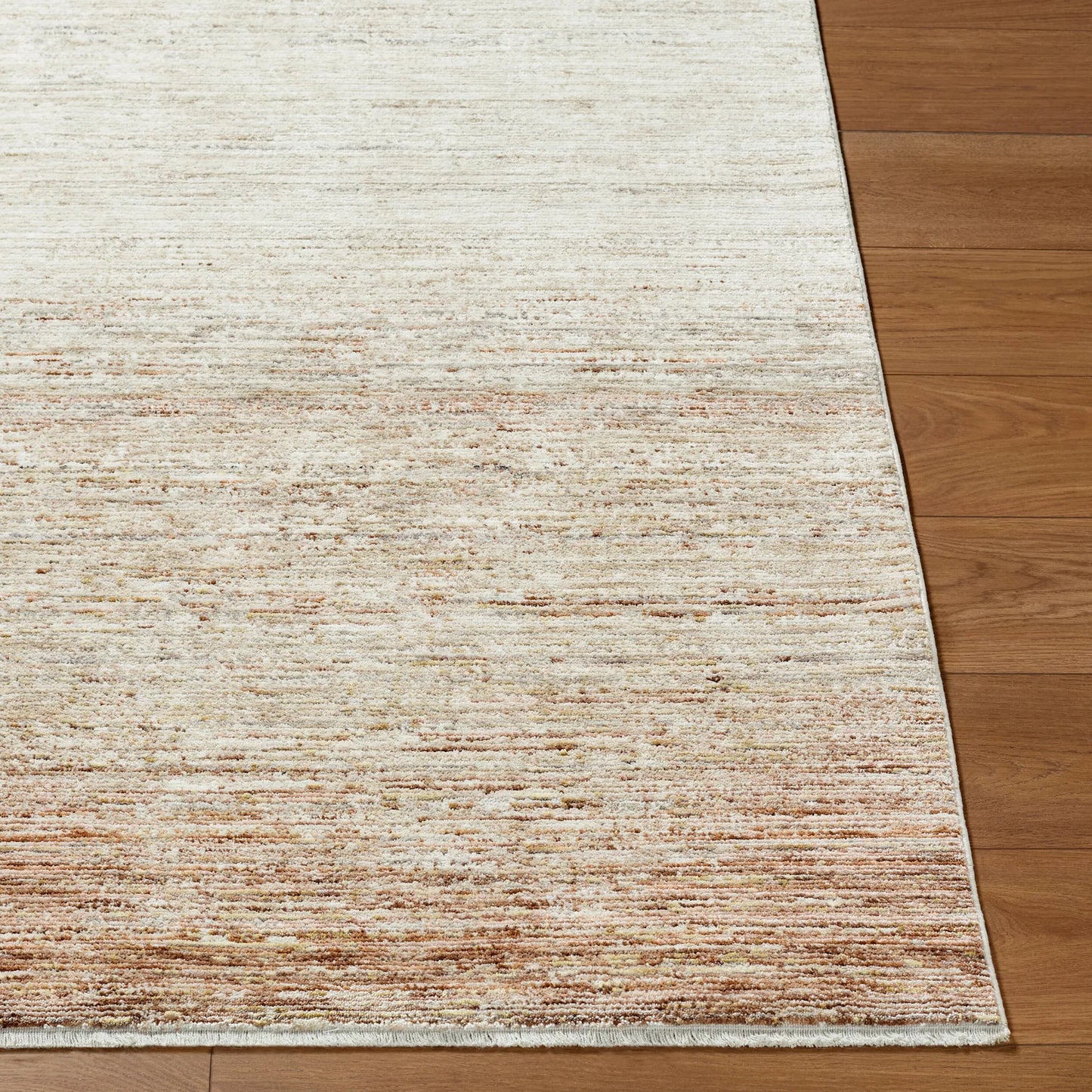 002 SI-2528442,SI-2528443,SI-2528444 | Closeup | Mansfield MFD-2303 Rug by Livabliss in cream, oatmeal, dark brown. Made from polyester in a unique style.