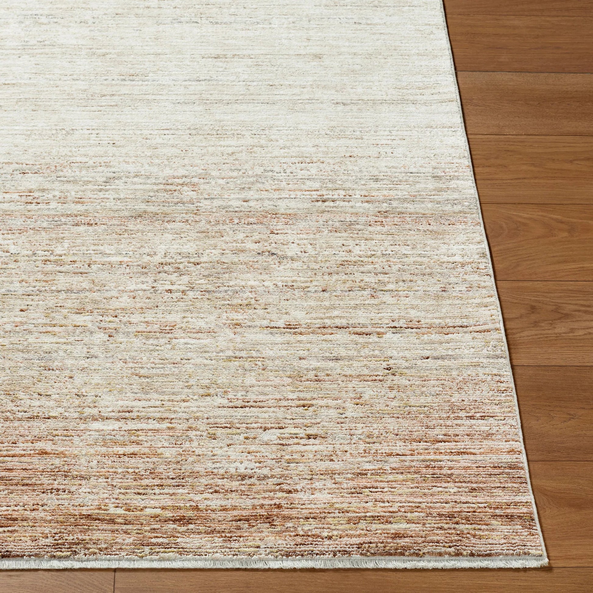 Mansfield MFD-2303 Rug by Livabliss in cream, oatmeal, dark brown. Made from polyester in a unique style.