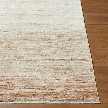 Mansfield MFD-2303 Rug by Livabliss in cream, oatmeal, dark brown. Made from polyester in a unique style.