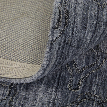 Whitton Rug - 8892F by Feizy in gray, blue. Made from viscose, wool in a unique style.
