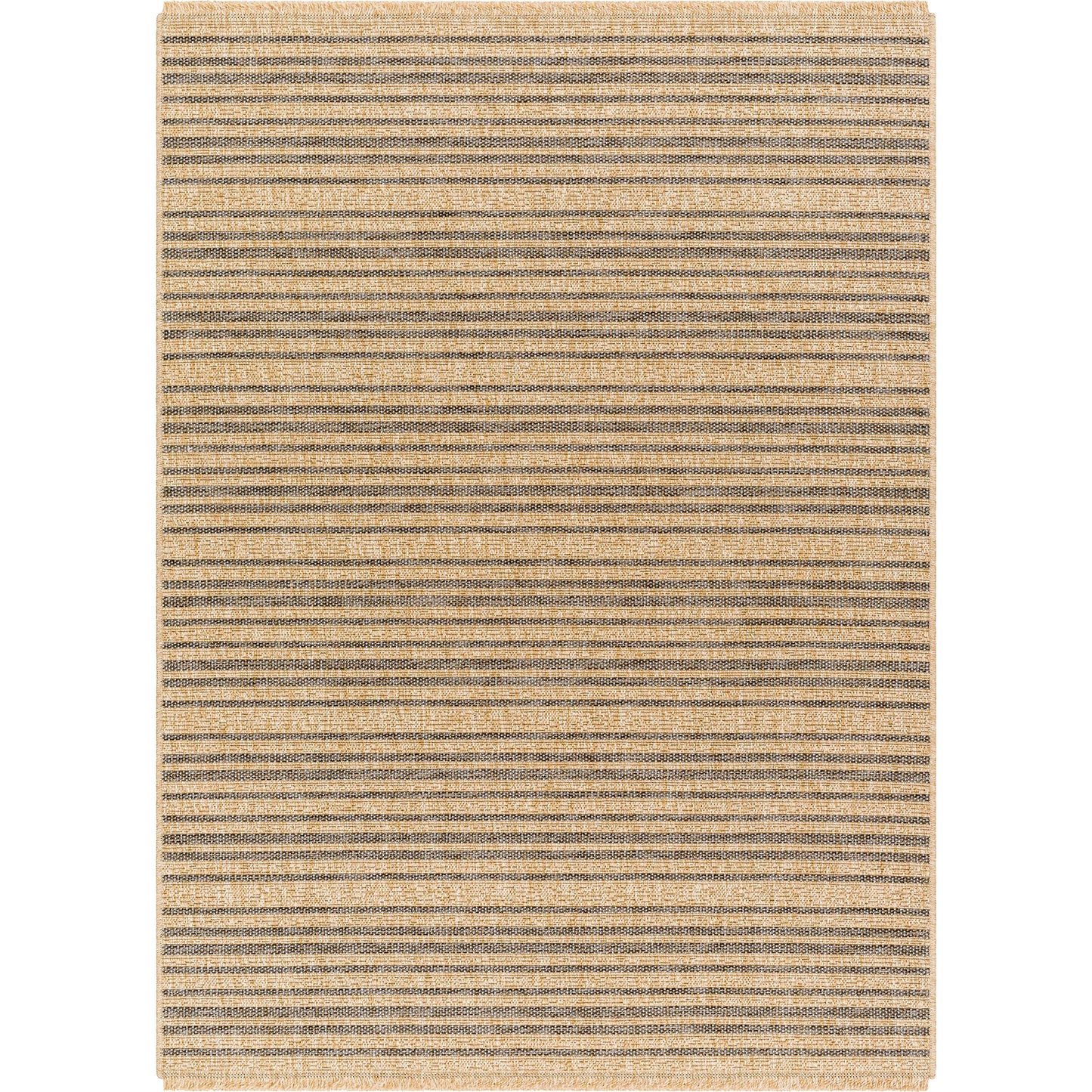 001 SI-1922240,SI-1922242,SI-1922243,SI-1922246 | Primary Silo | Mirage MGE-2308 Indoor/Outdoor Rug by Livabliss in tan, black. Made from 100% polypropylene in a unique style.