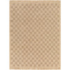 Tan, Dark Brown / 2'1" x 3'8"
