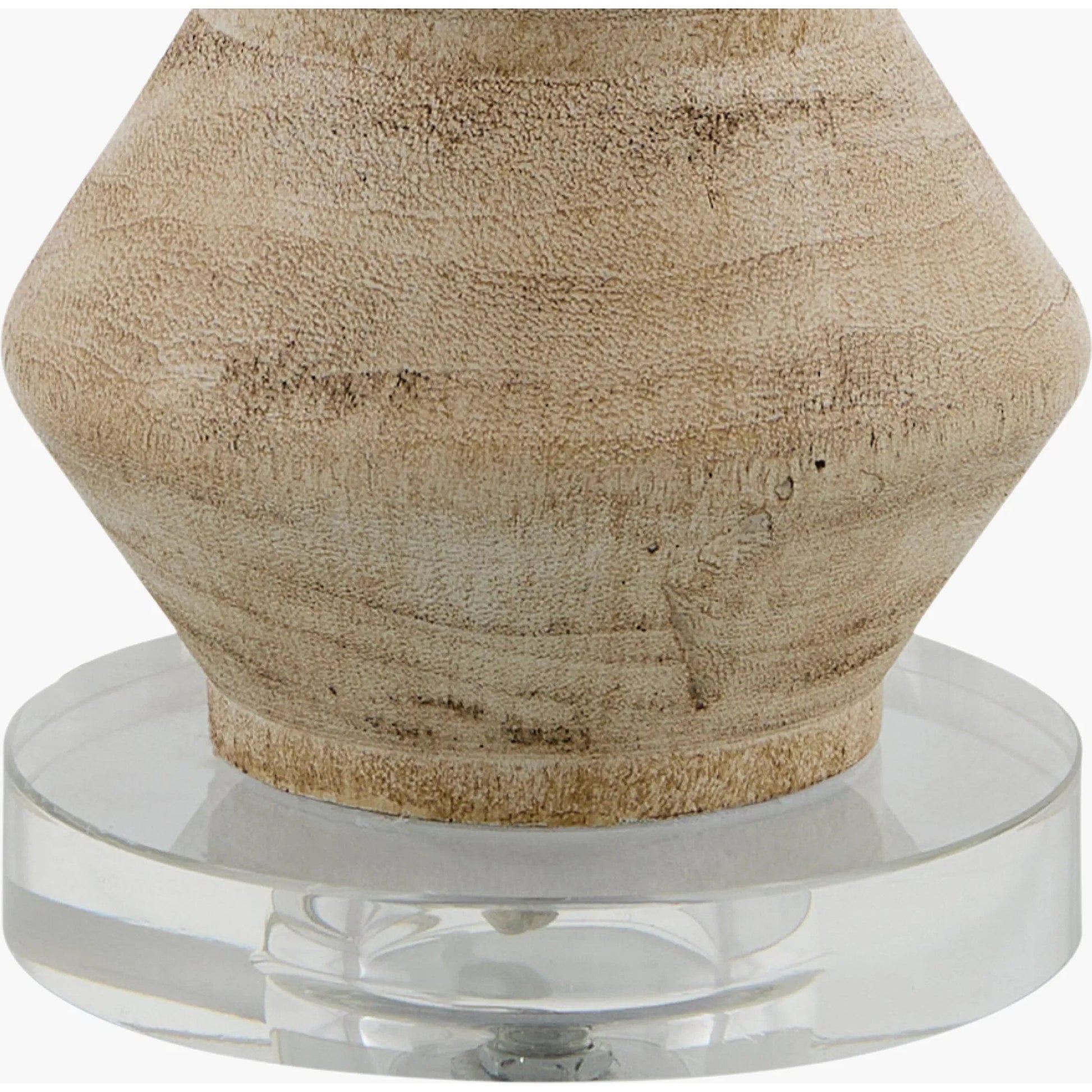Mungo Accent Table Lamp by Livabliss in plated, translucent, painted. Made from resin, crystal, linen, polyester in a transitional style.