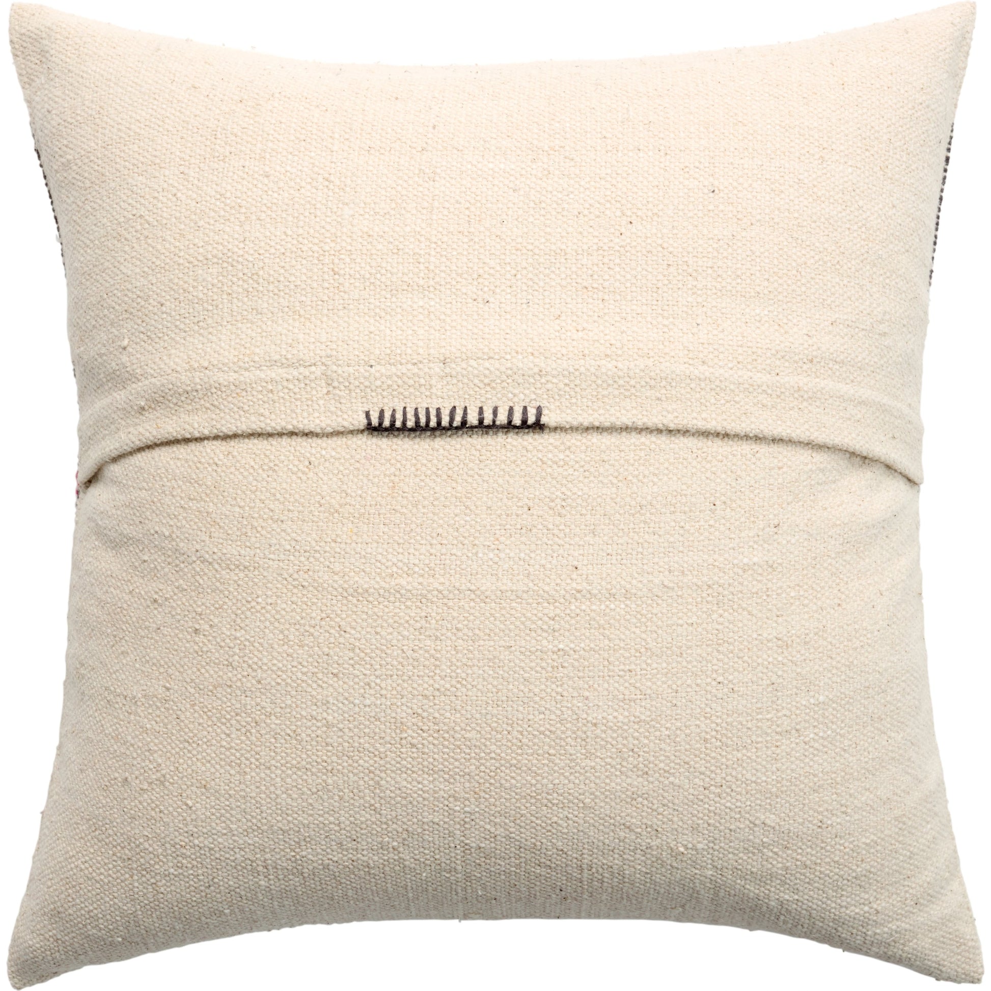 Margosa MGP13 Pillow by Jaipur Living in natural, gray. Made from 100% cotton in a modern style.