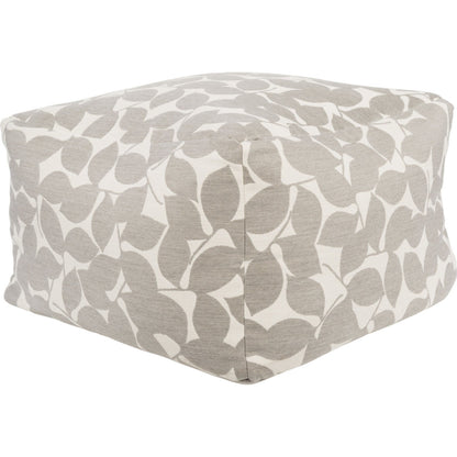 Magnolia Indoor/Outdoor Pillow by Surya in teal, ivory. Made from sunbrella,100% acrylic in a modern style.