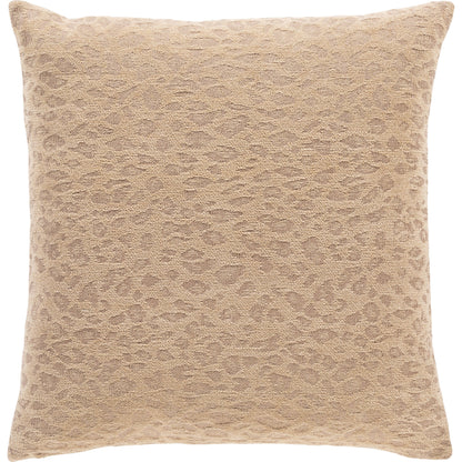 Madagascar Pillow - 9542 by Surya in tan. Made from 100% cotton in a modern style.