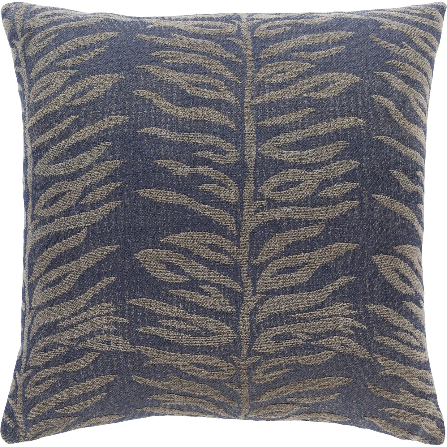 001 SR-880649,SR-880650,SR-880651,SR-880652,SR-880653,SR-880654 | Additional Silo | Madagascar Pillow - 31282 by Surya in navy, taupe. Made from 100% cotton in a coastal style.