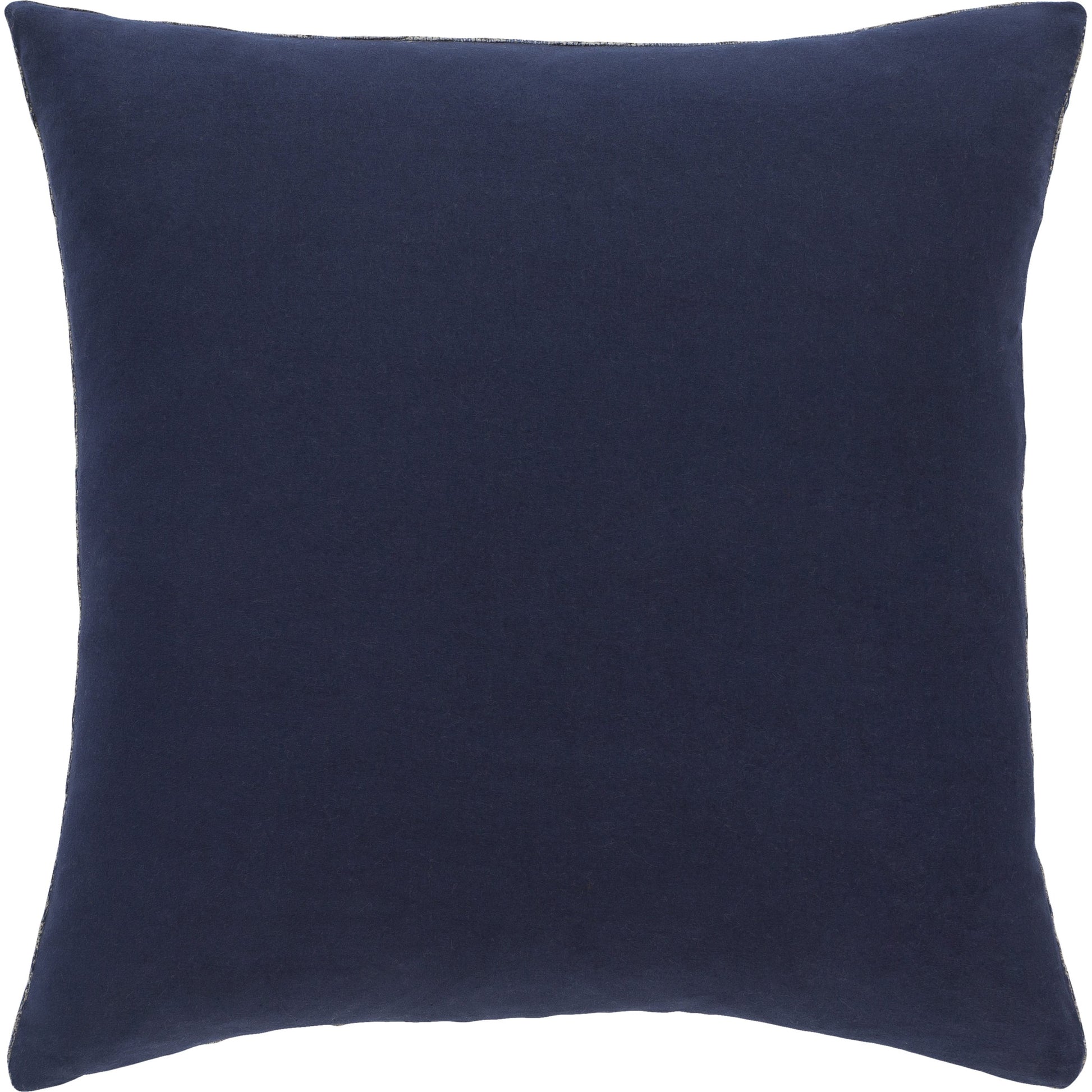 Madagascar Pillow - 31282 by Surya in navy, taupe. Made from 100% cotton in a coastal style.