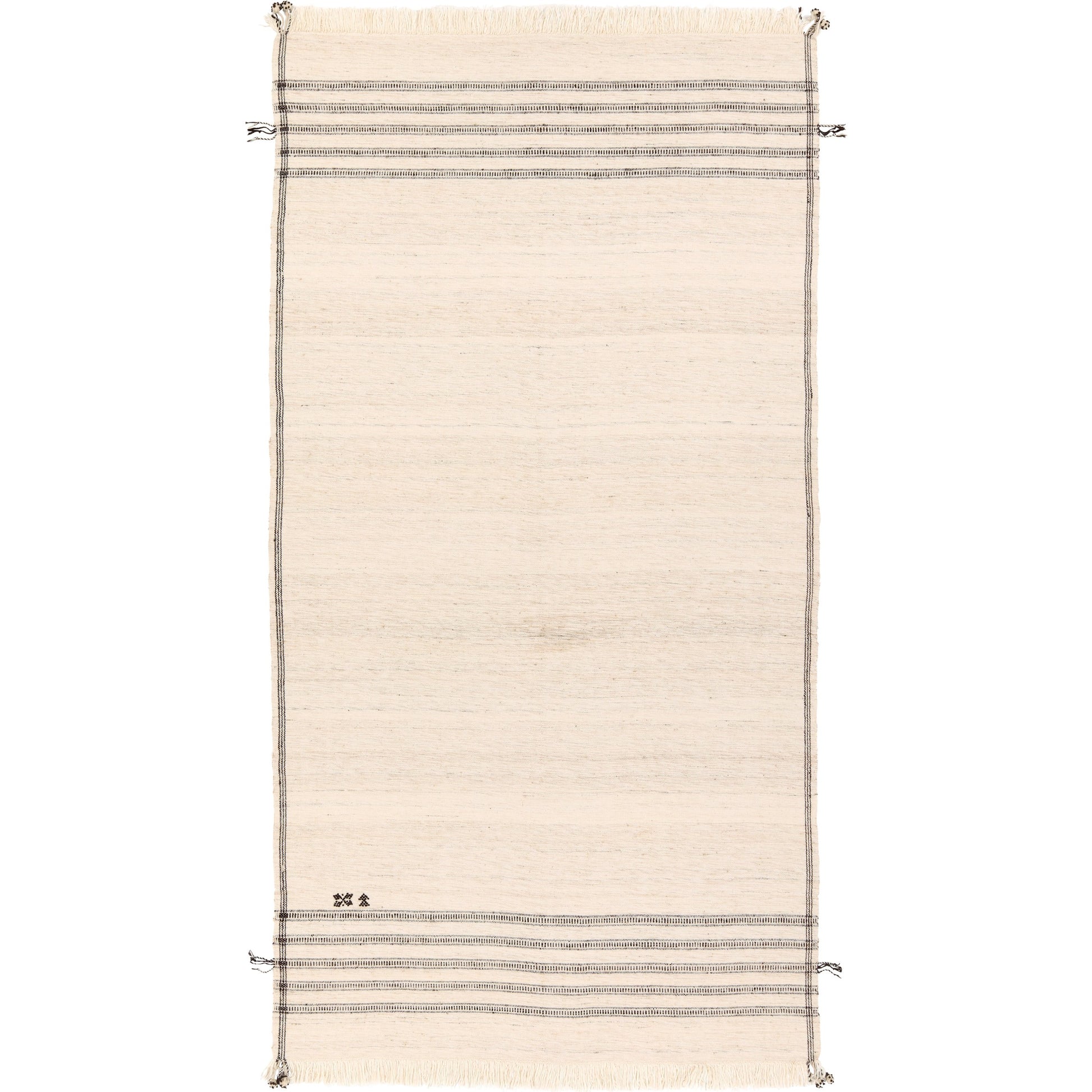 Margosa MGT01 Throw by Jaipur Living in cream, brown. Made from 40% cotton 40% wool 20% silk in a cottage & farmhouse style.