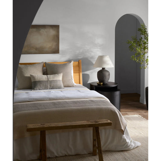 Margosa MGT02 Throw by Jaipur Living in gray, cream. Made from 100% cotton in a cottage & farmhouse style.