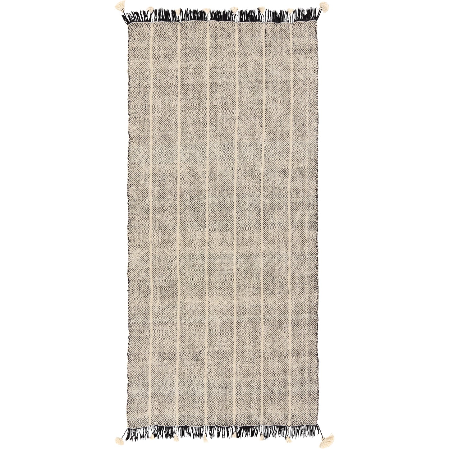 002 SI-2123708 | Additional Silo | Margosa Primani Throw by Jaipur Living in gray, cream. Made from 100% wool in a cottage & farmhouse style.
