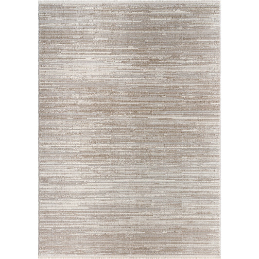 Maguire Rug - 494911 by Livabliss in light brown, off-white. Made from face: 40% polypropylene, 60% polyester, warp: 100% polyester in a unique style.