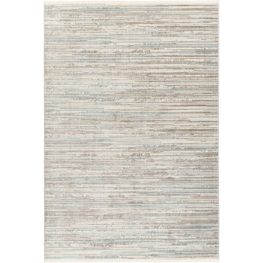 Masha Rug - 32689 by Livabliss in cream, gray, ivory, denim. Made from main: 80% polyester, main: 20% polypropylene in a unique style.