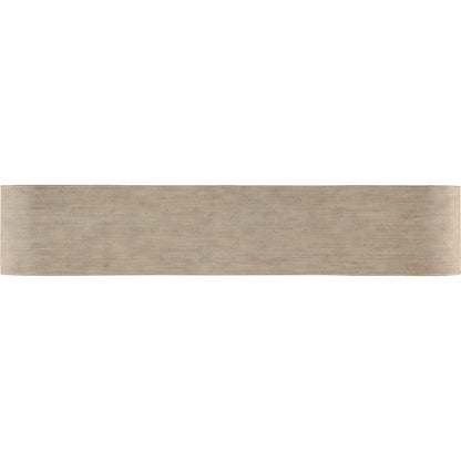 Commerce & Market Delta Console Table by Hooker Furniture in natural light wood. Made from wood, resin in a modern style.