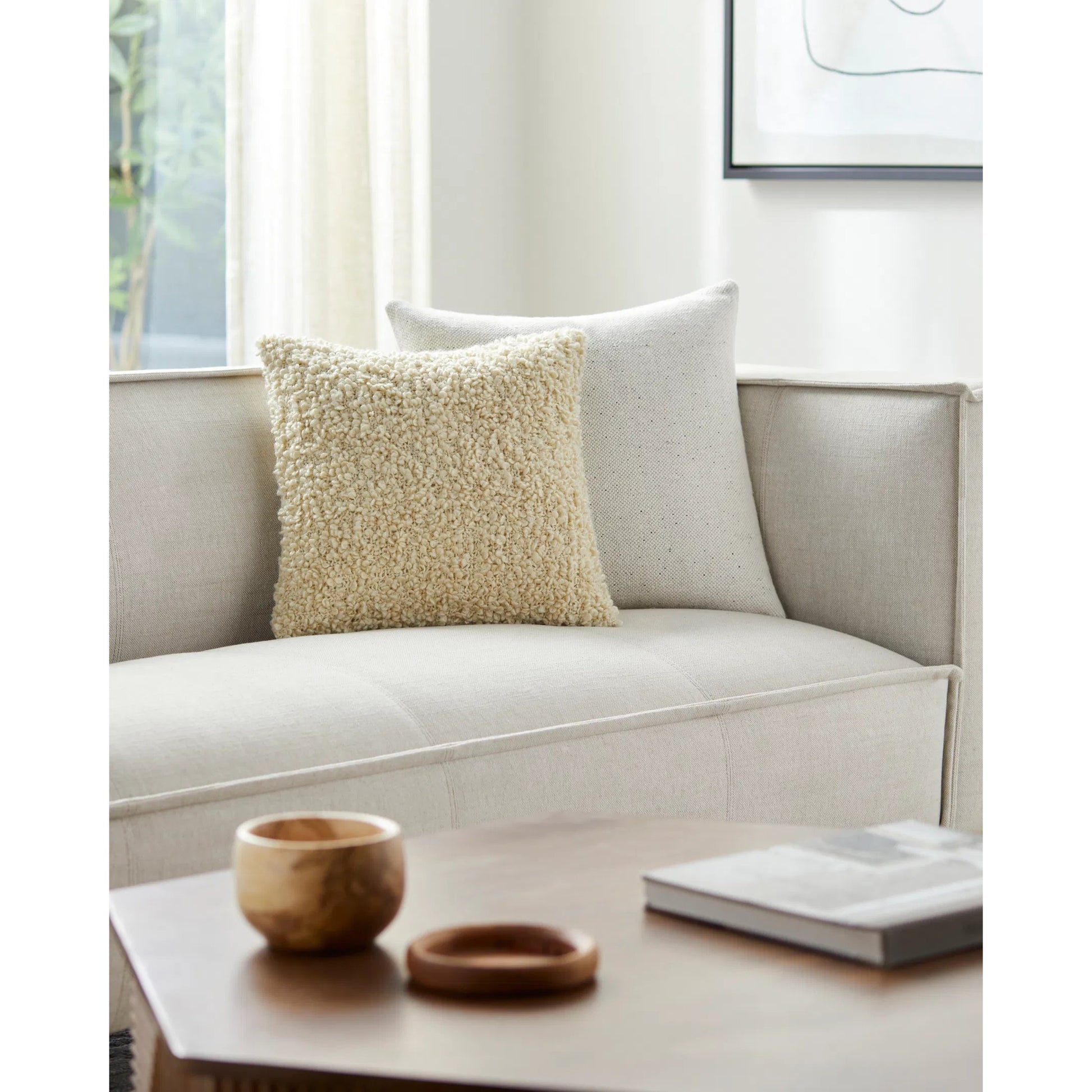 Mohave Pillow - 16 by Livabliss. Made from front: 100% polyester, back: 100% cotton in a modern style.