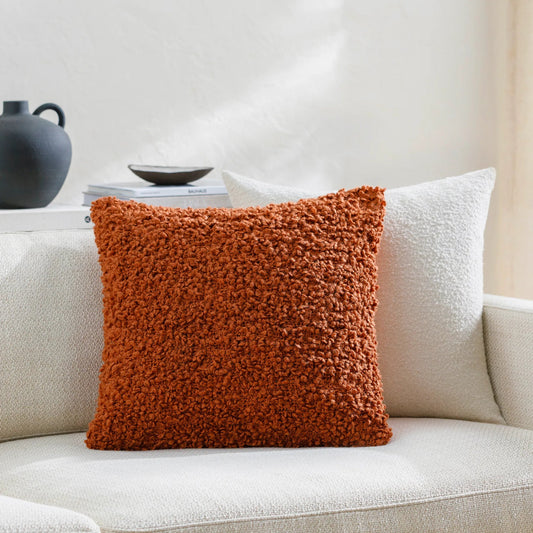 Mohave Pillow - 16 by Livabliss in mocha, brown, bronze, light brown, pearl. Made from front: 100% polyester, back: 100% cotton in a modern style.