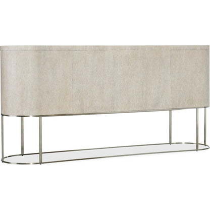 Modern Mood Server by Hooker Furniture. Made from oak veneers, metal in a modern style.
