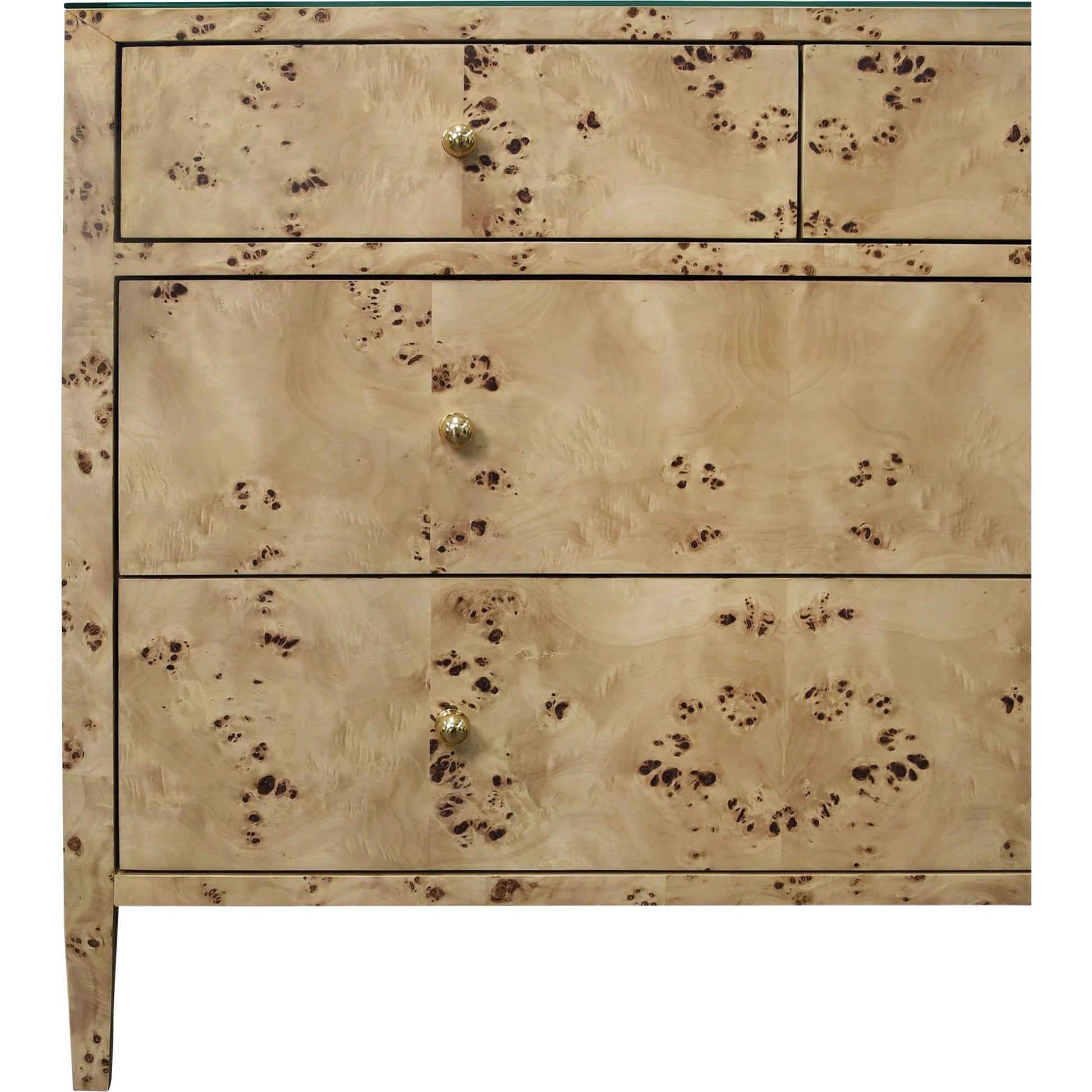 Michelle Four Drawer Chest by Worlds Away. Made from unique in a modern style.