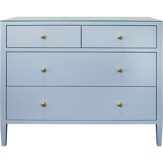 Michelle Four Drawer Chest by Worlds Away. Made from unique in a unique style.