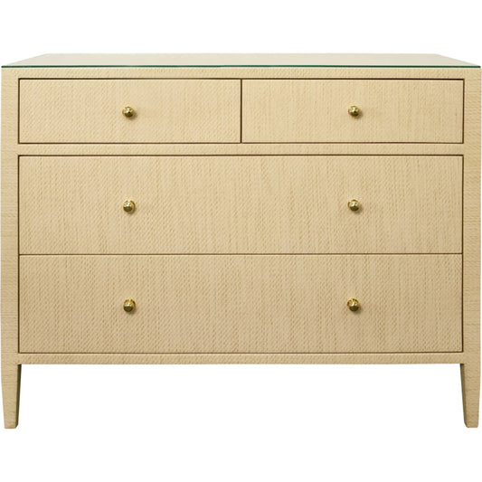 Michelle Four Drawer Chest by Worlds Away. Made from unique in a unique style.