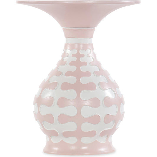 Susan G. Komen Spirit Accent Table by Hooker Furniture in pink. Made from resin in a modern style.